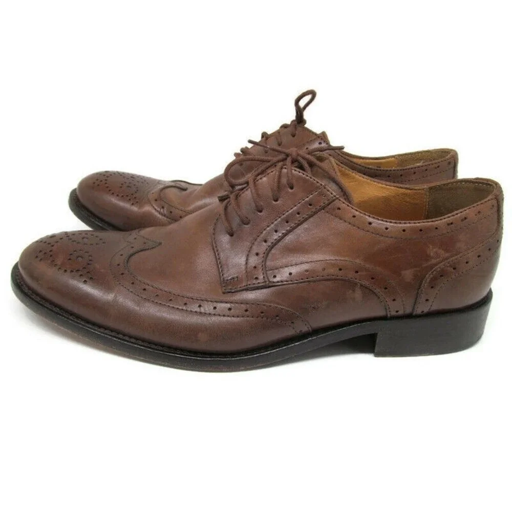 Mercanti Fiorintini  Wingtip Derbys Size US 9 M  Made In Italy